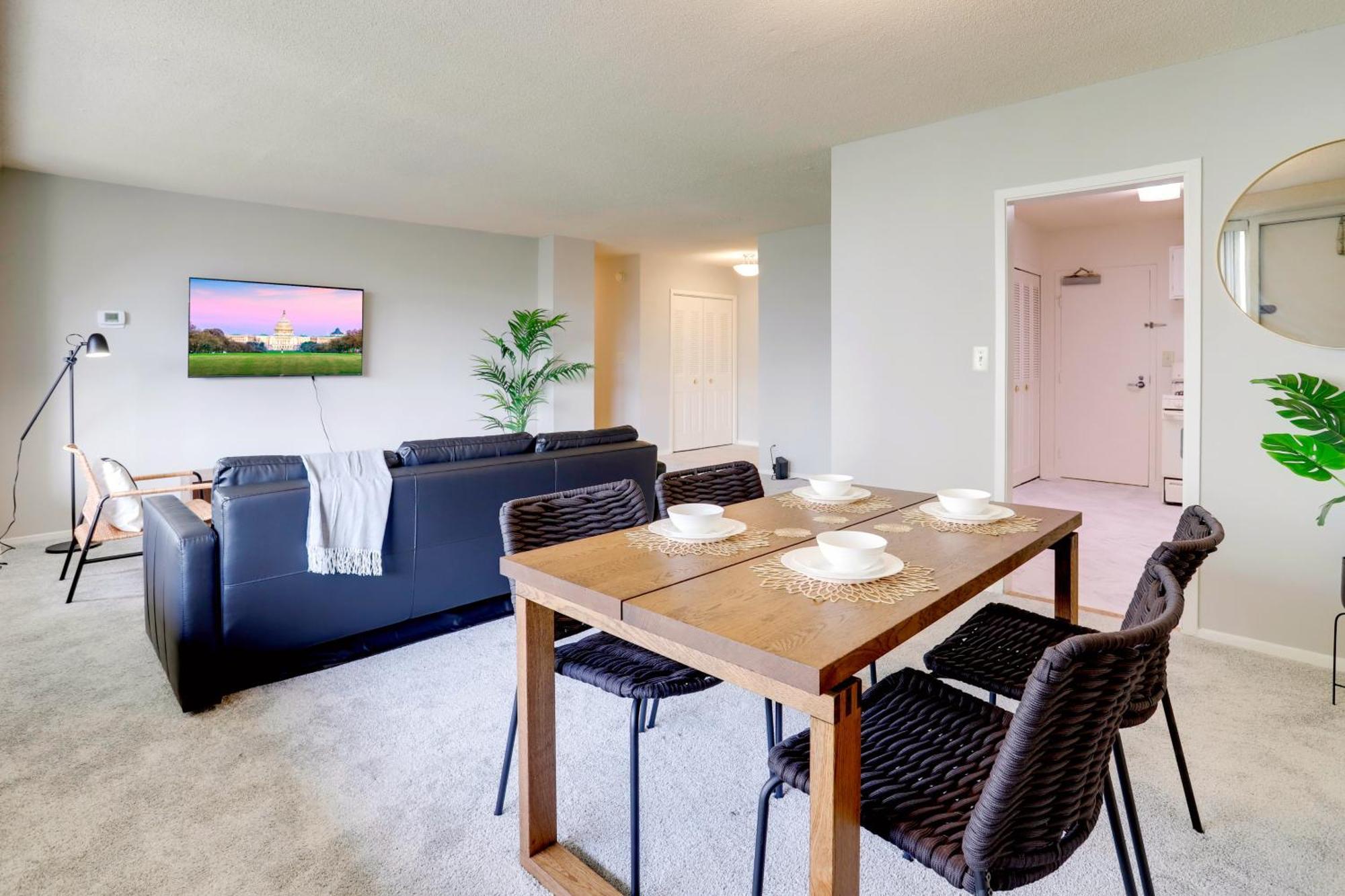 Apartment At Crystal City With Gym อาร์ลิงตัน ภายนอก รูปภาพ